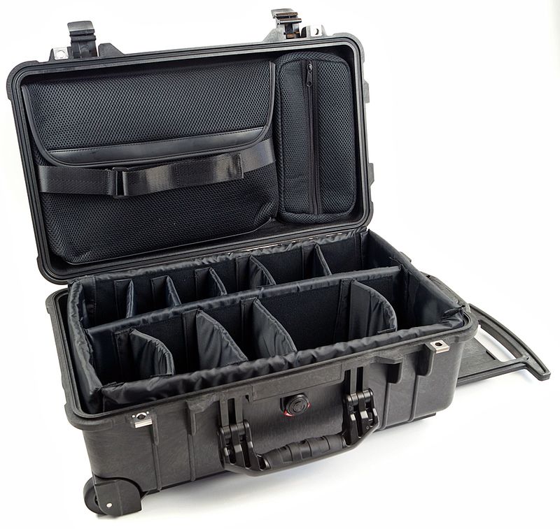 Peli 1510 Protector Case m/PC-Innlegg og skillevegger