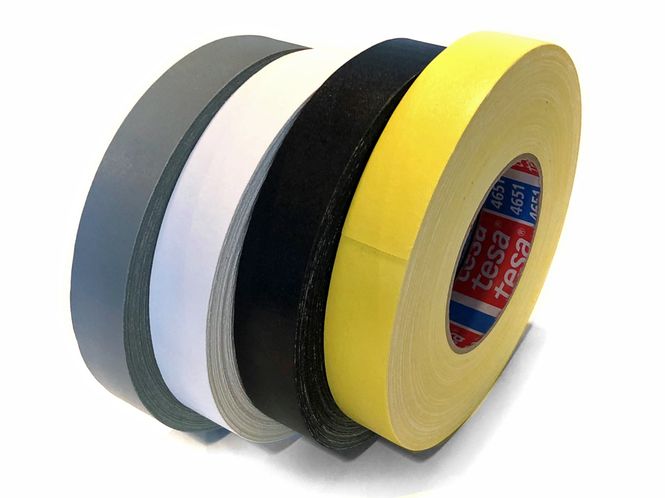 Hovedbilde Tesa 4651 Gaffa Tekstiltape 25 mm