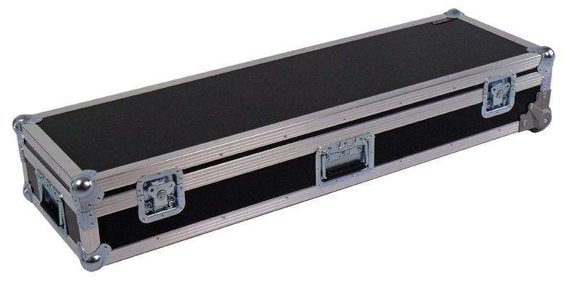 Clavia Nordstage 2 SW 73 m/ hjørnehjul - Flightcase