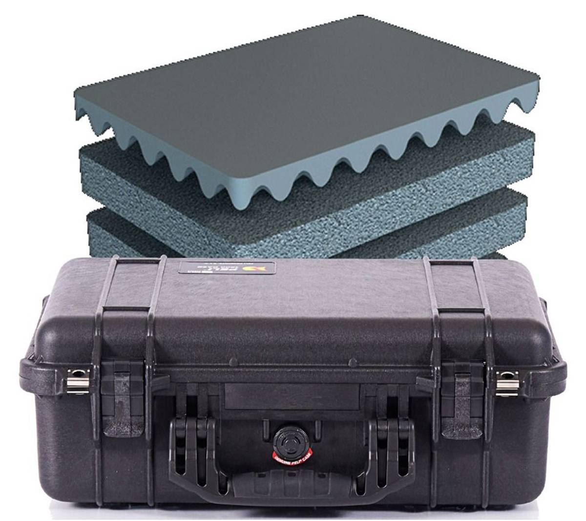 Peli 1500 Protector Case m/multilagsskum