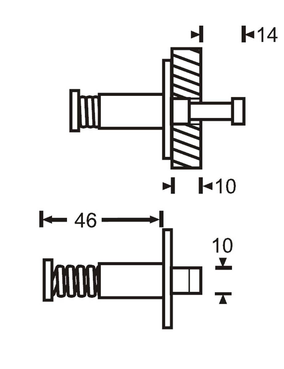 Adam Hall 87988 Bordbeslag han